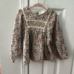 Zara floral top, size 5-6